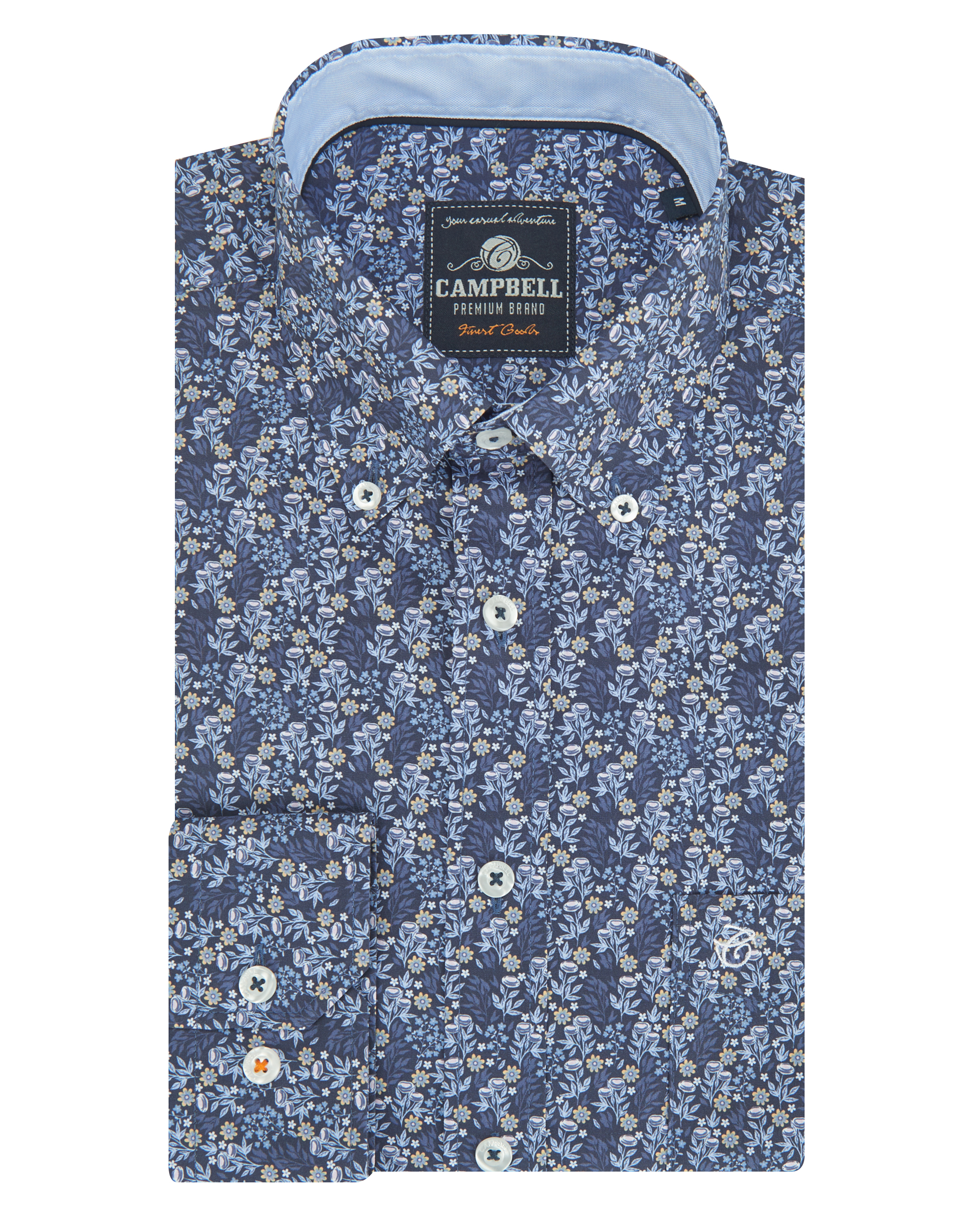 campbell Classics Casual Heren Overhemd LM
