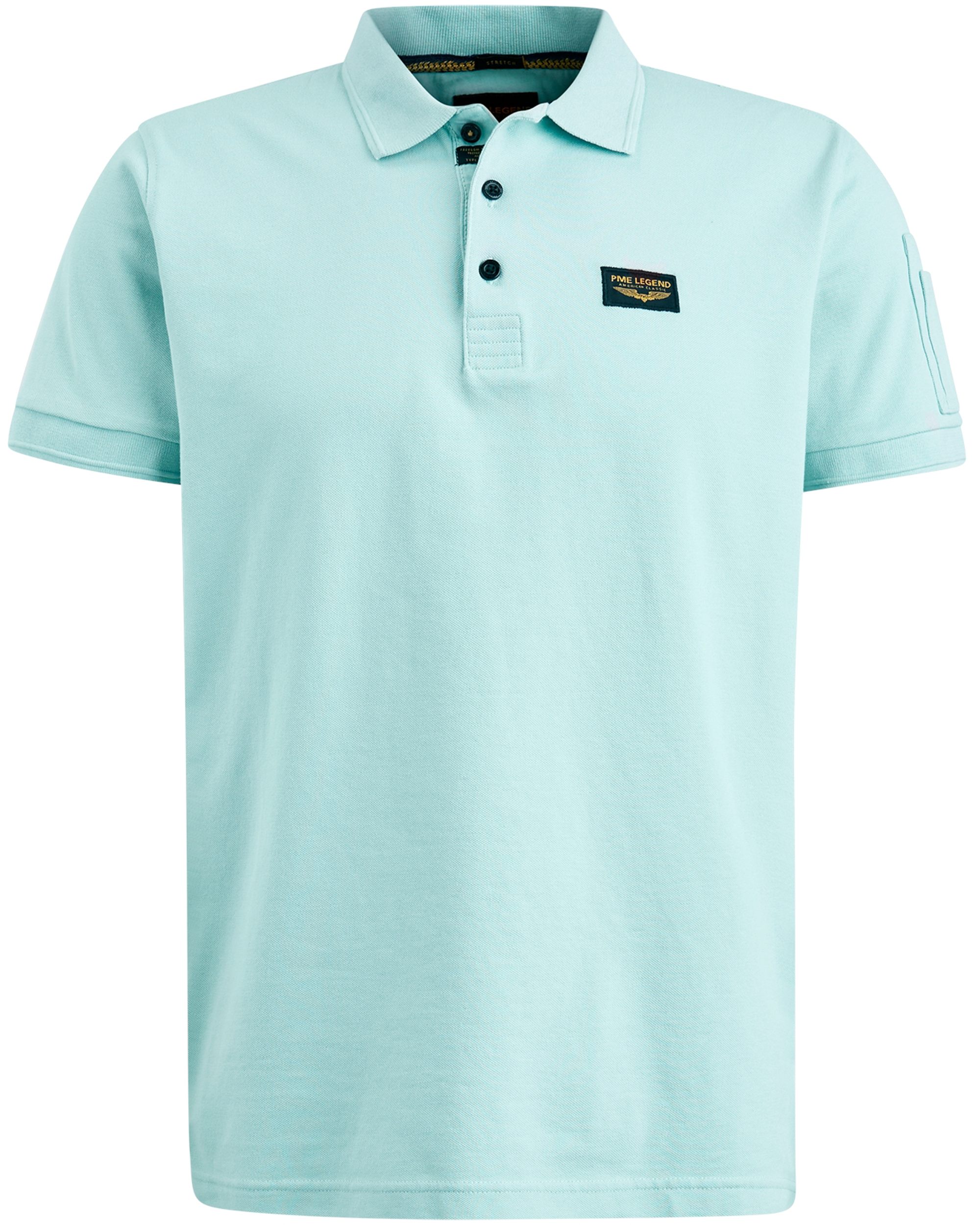 PME LEGEND Heren Polo's & T-shirts Short Sleeve Polo Trackway Blauw