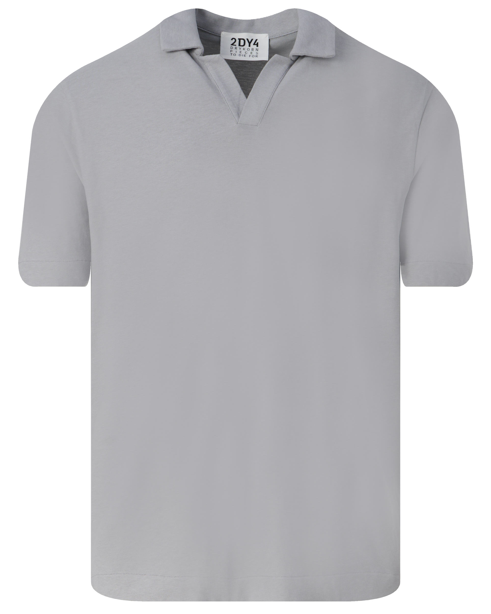 Drykorn Heren Polo & T-shirts Benedickt Gray Heren