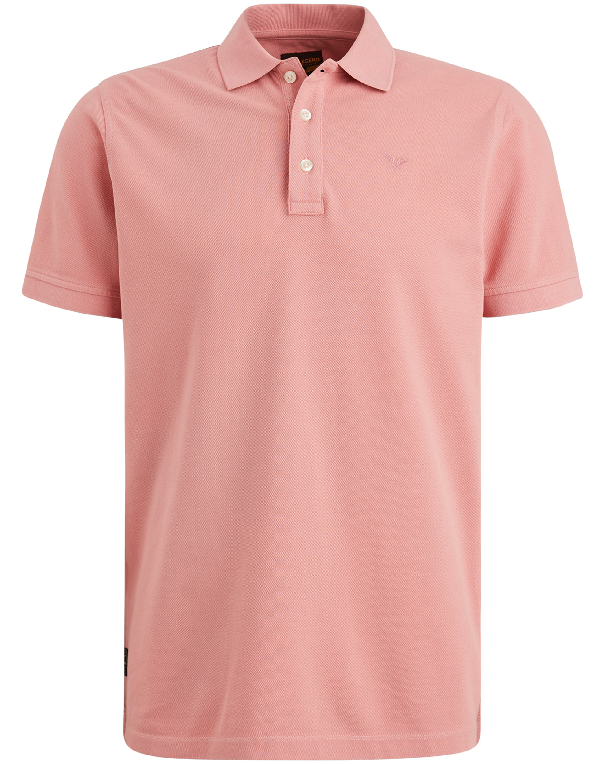 PME Legend Polo Shirt met Korte Mouwen Pink Heren