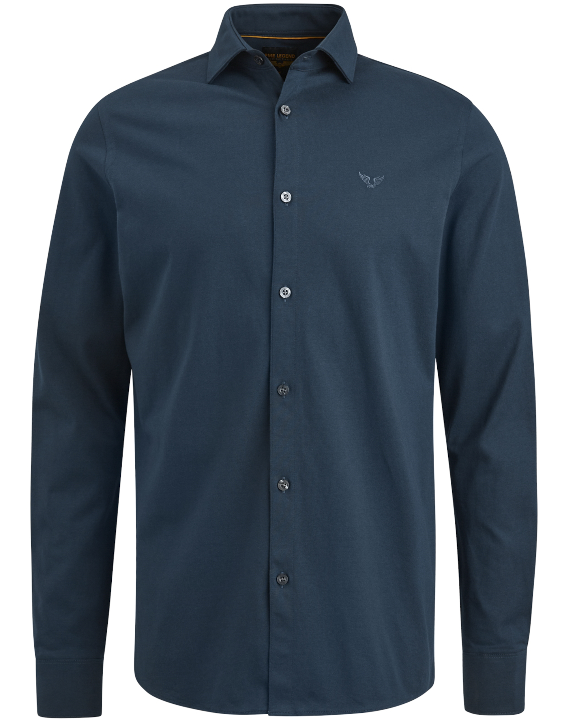 PME Legend Klassiek Navy Shirt voor Mannen Blue Heren