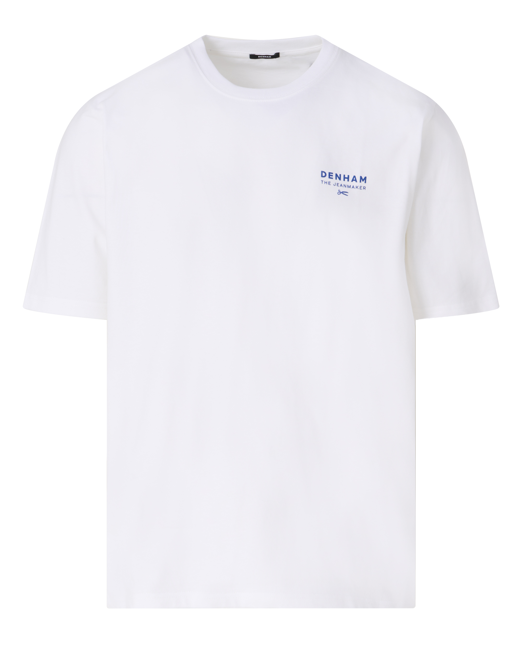 Denham The Jeanmaker Swallow Flyer Lange Mouw T-shirt White Heren