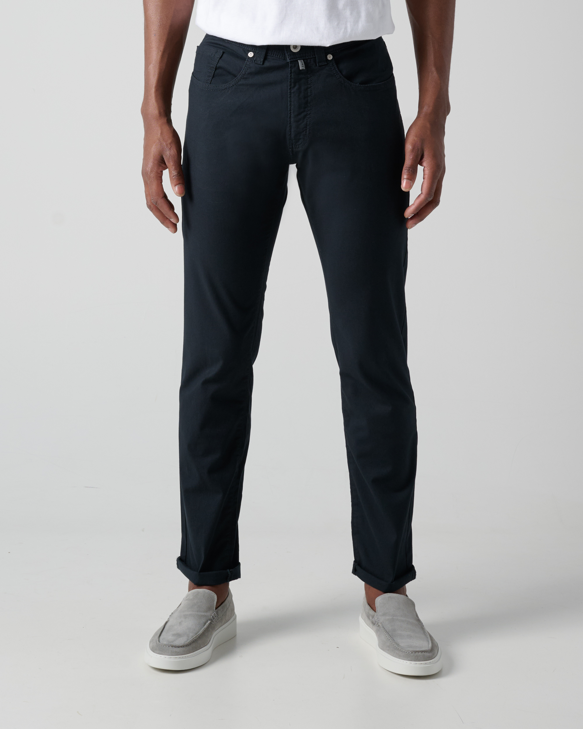 Pierre Cardin Donkerblauwe 5-Pocket Jeans Blue Heren