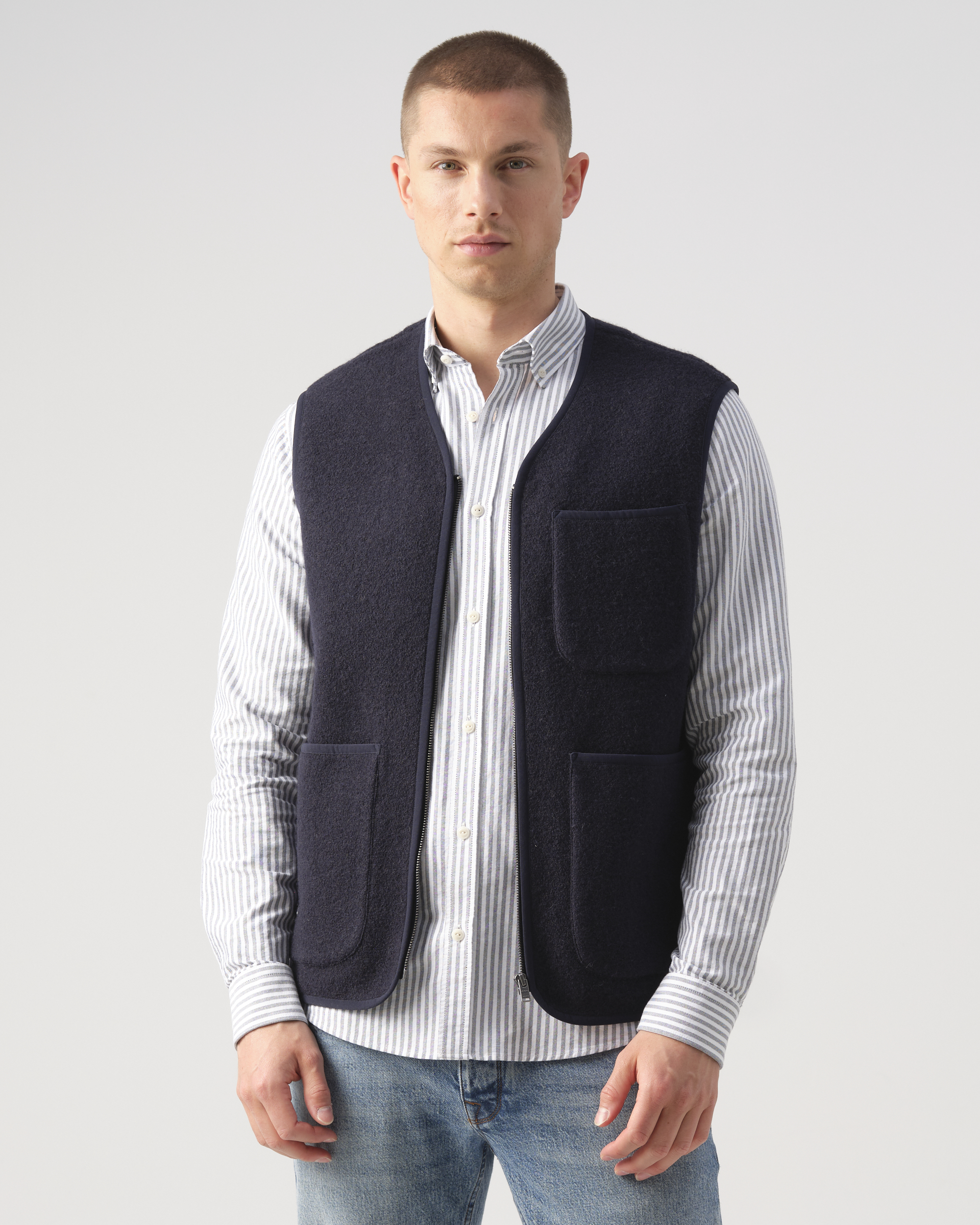 J.c. rags Rockwell Mouwloos Heren Vest