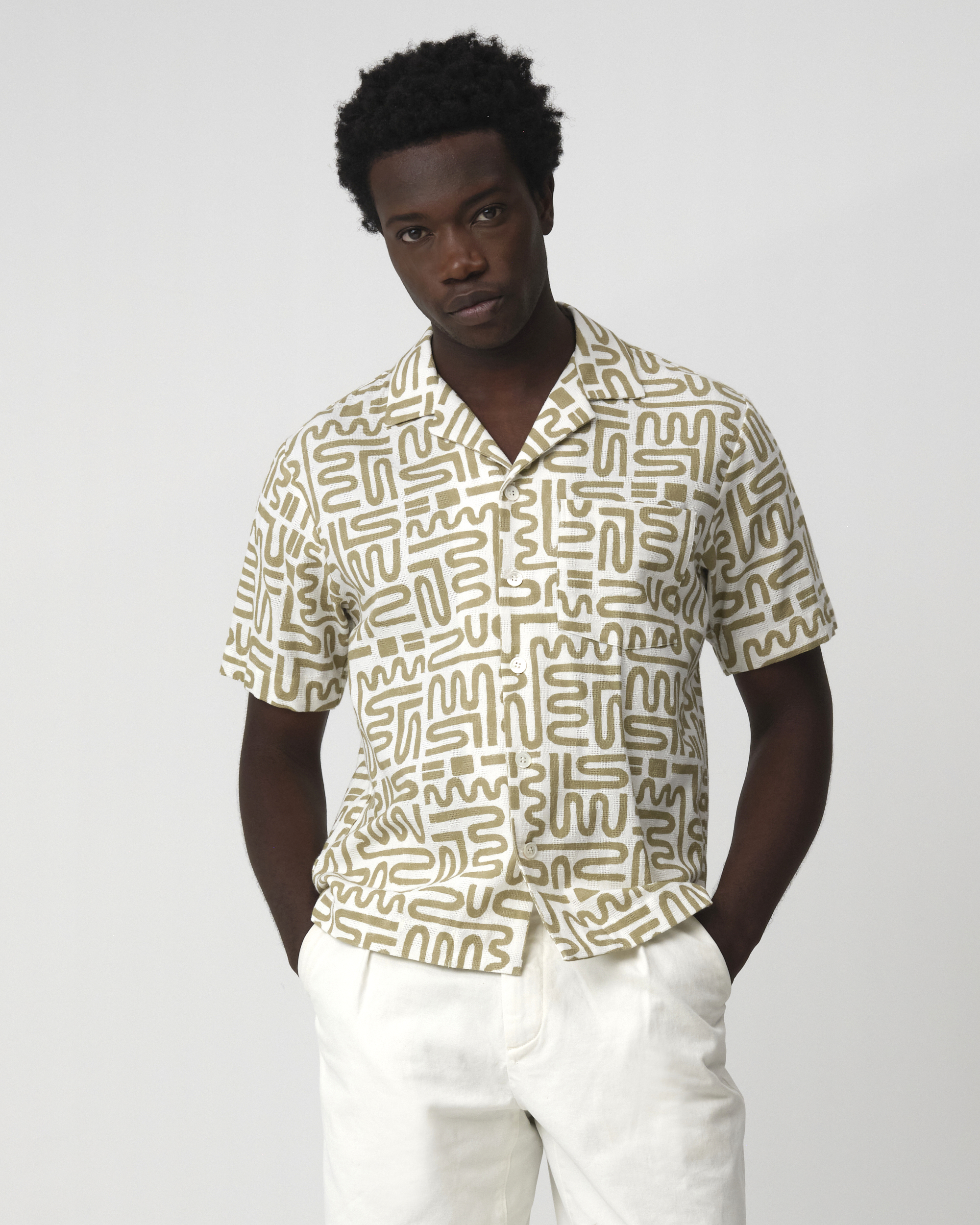 j.c. rags Alberto Casual Heren Overhemd KM