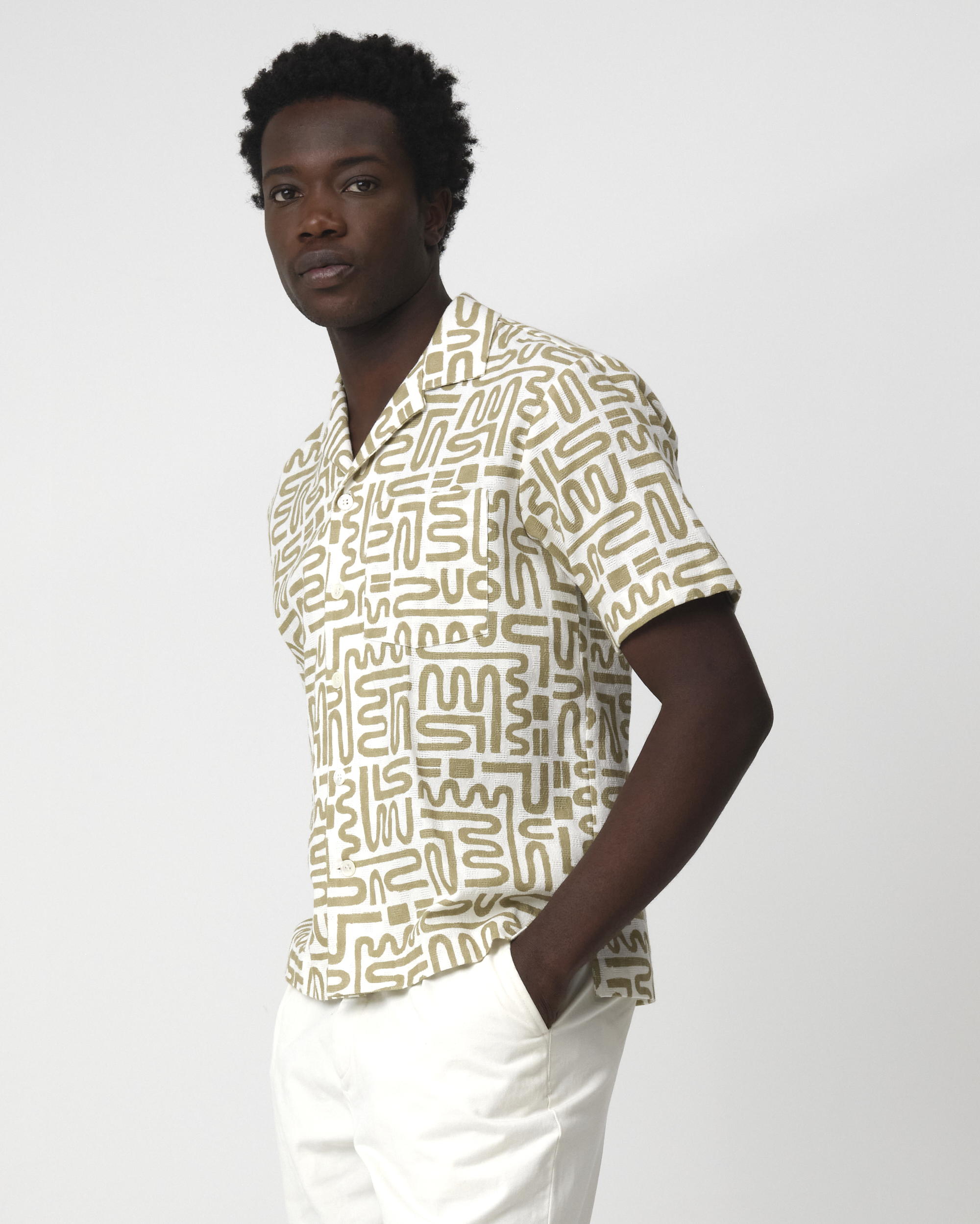 j.c. rags Alberto Casual Heren Overhemd KM