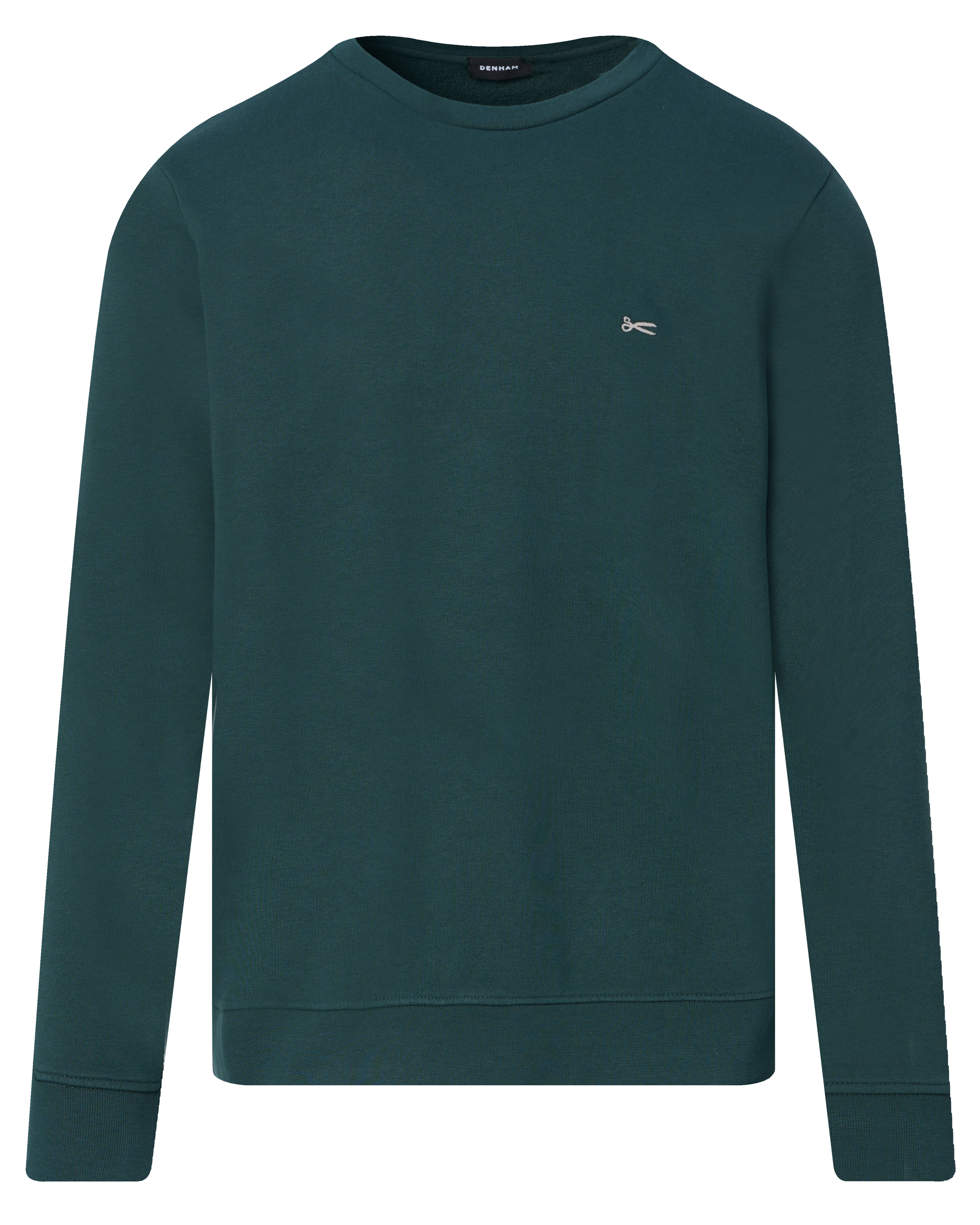 Denham The Jeanmaker Schaar Sweater Green Heren