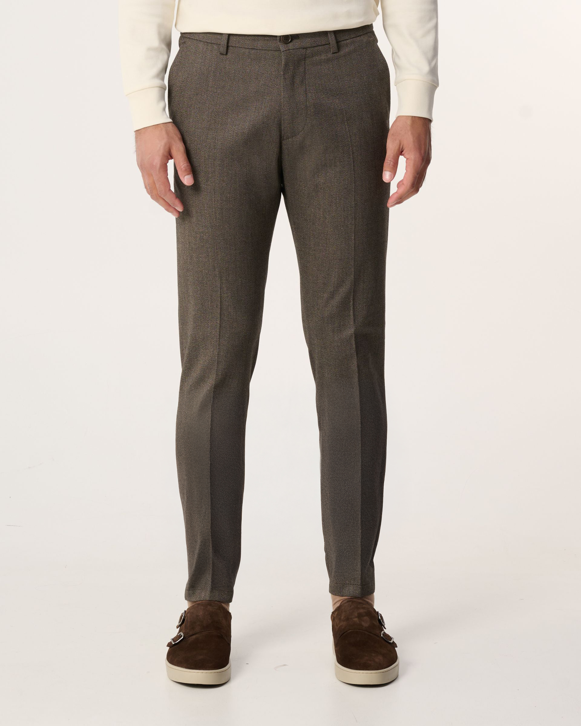 Drykorn Slim fit pantalon met steekzakken model 'Ajend'