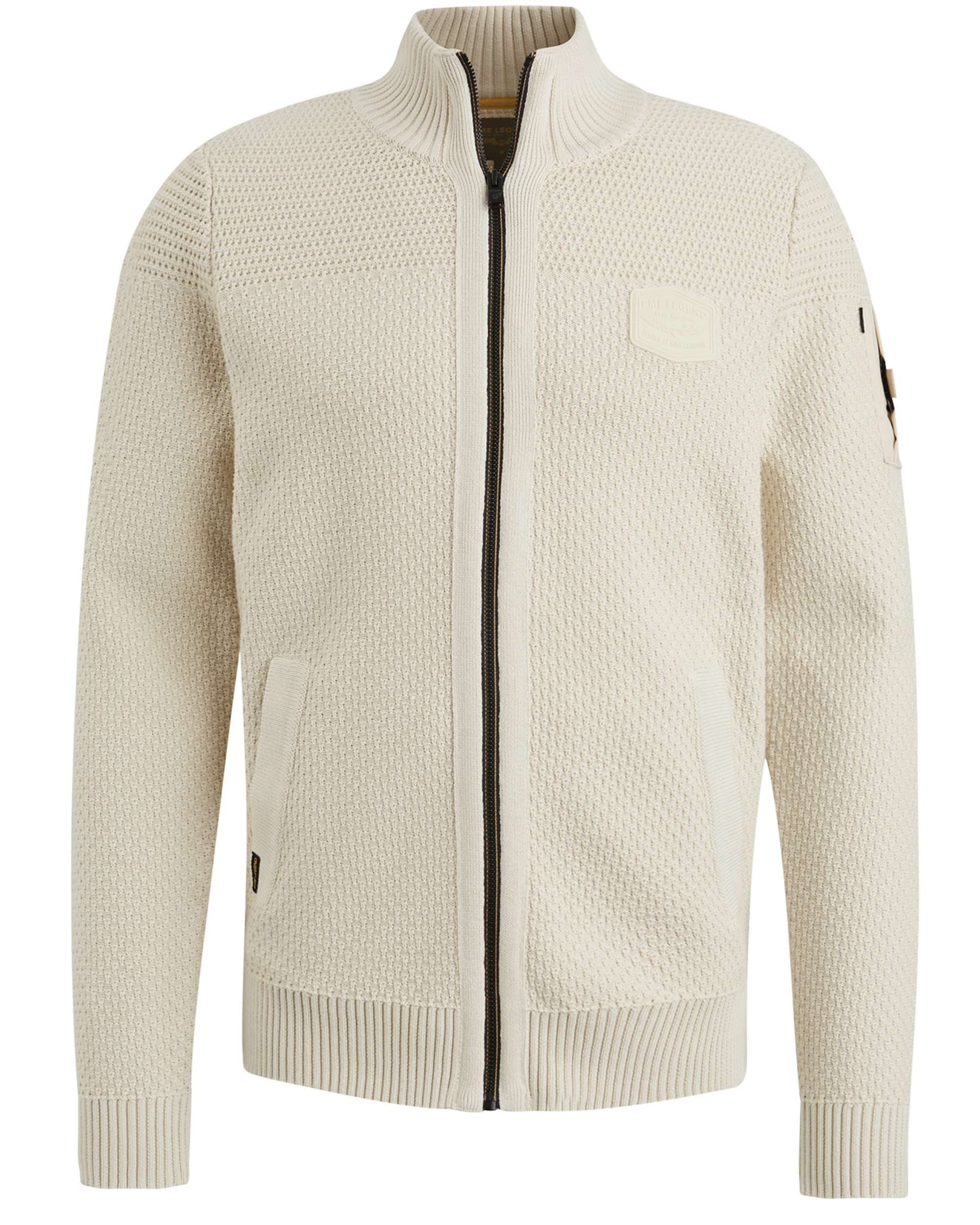 PME LEGEND Heren Truien & Vesten Zip Jacket Cotton Structure Beige