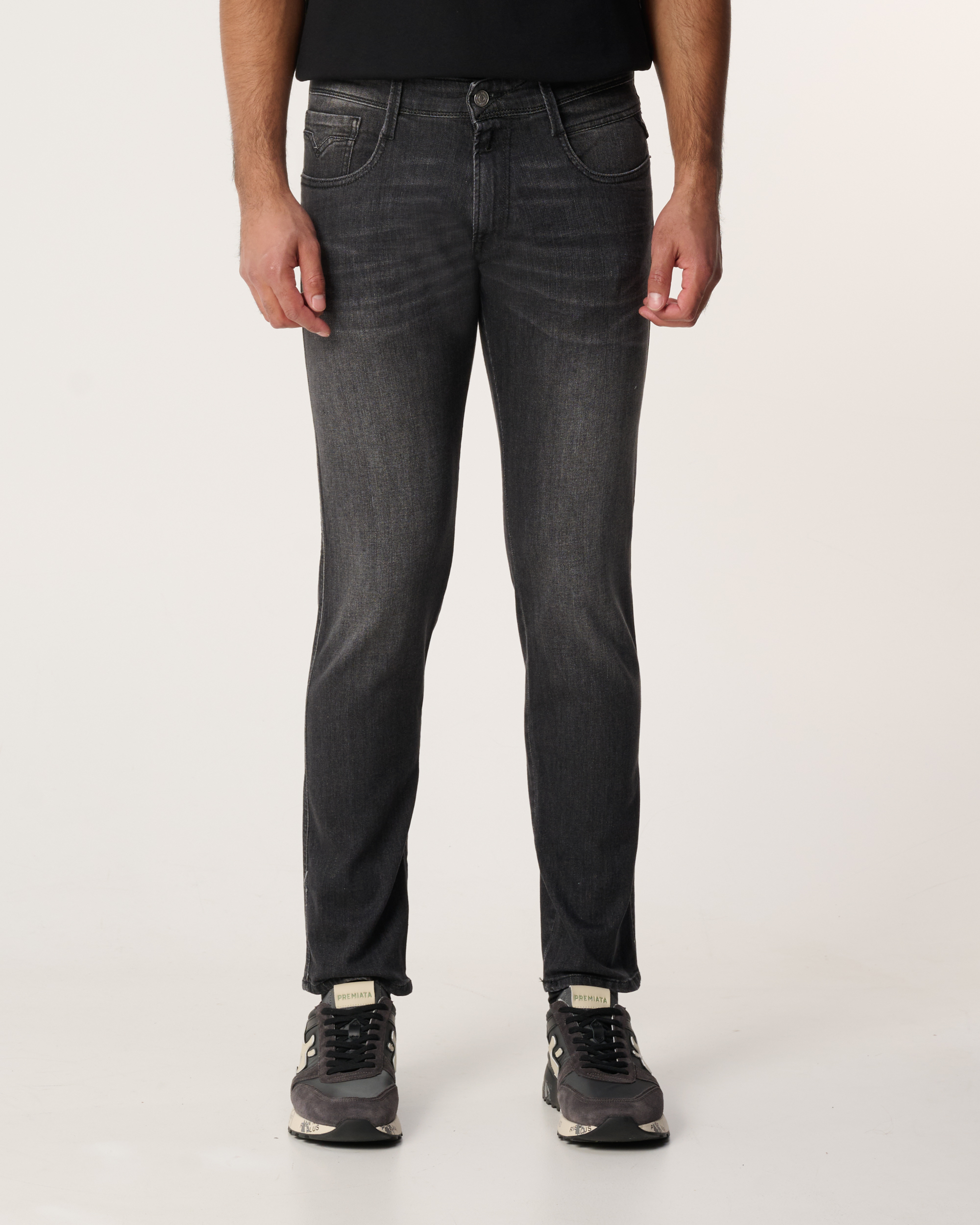 Replay Anbass Powerstretch Heren Jeans