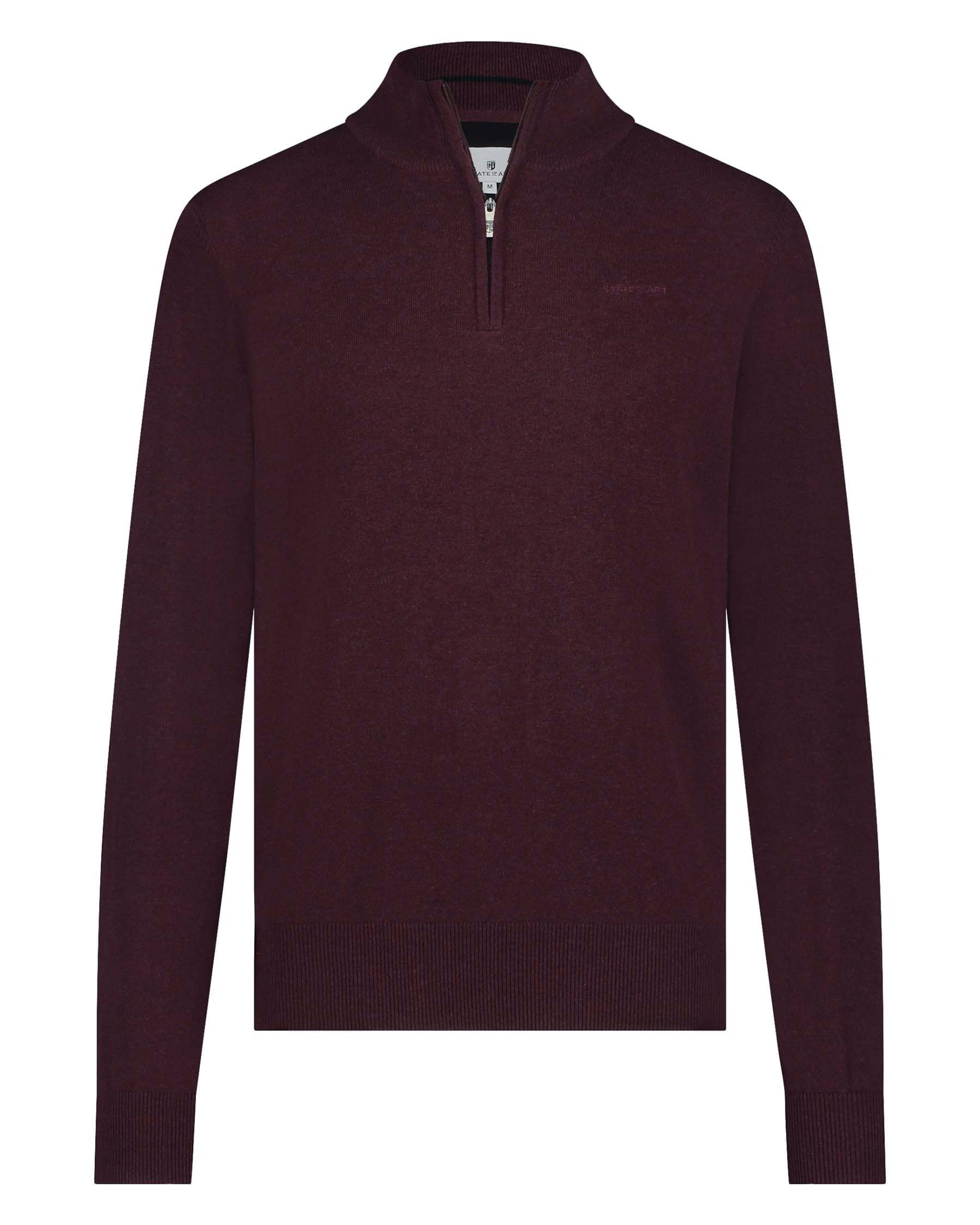 State of Art Sportzip Pullover Red Heren