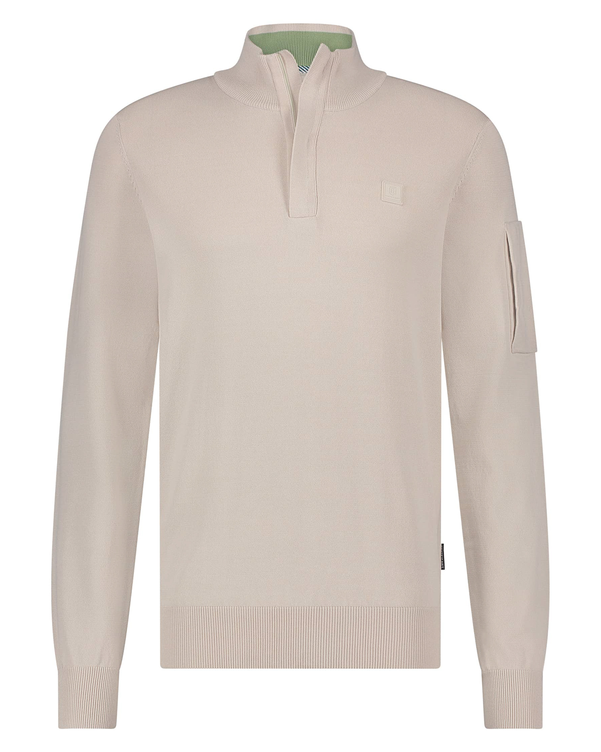 State of Art Sportzip Pullover Beige Heren