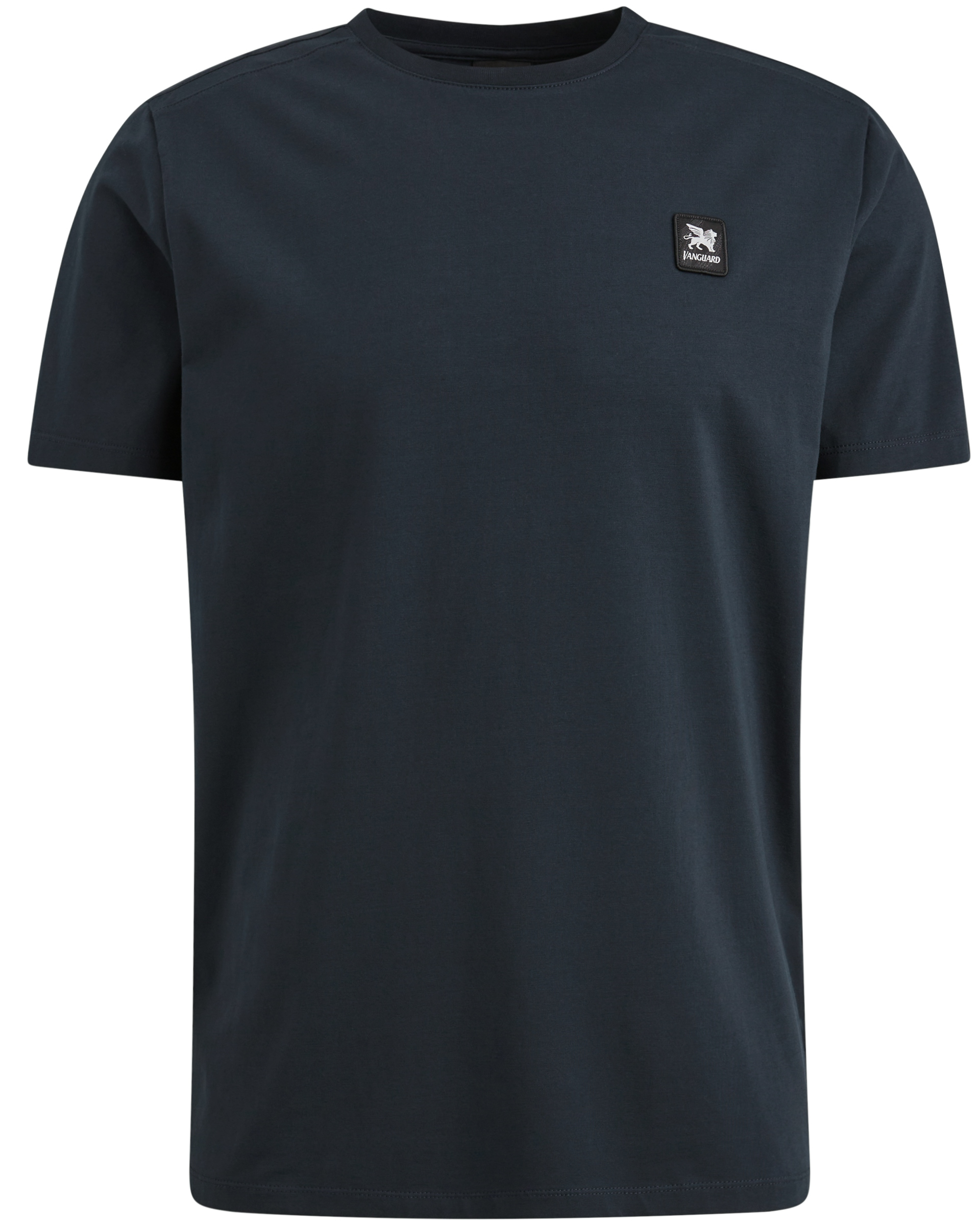 Vanguard Ronde hals Jersey T-shirt Blue Heren