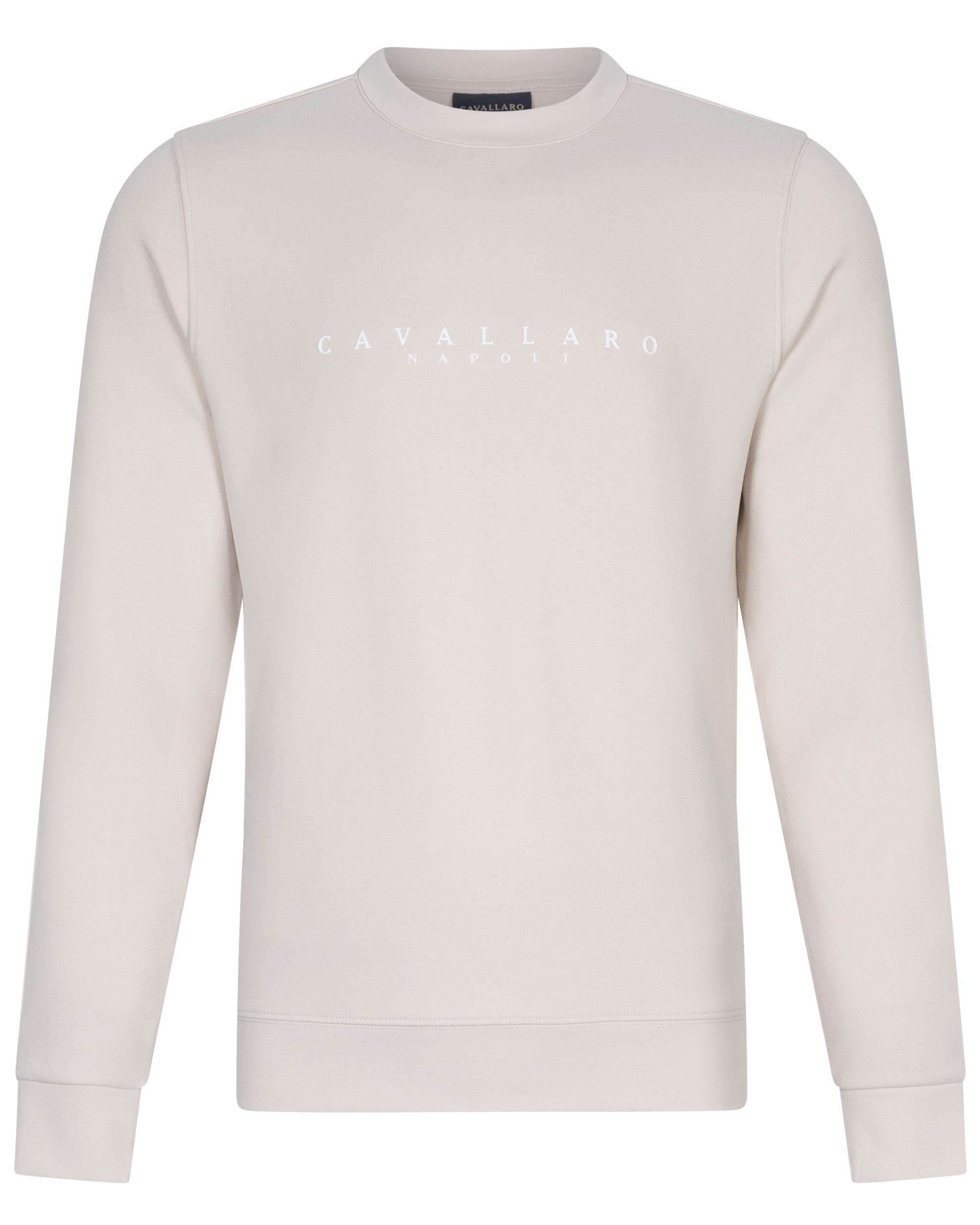 Cavallaro Napoli Cavallaro Cavezzio Sweater Logo Ecru