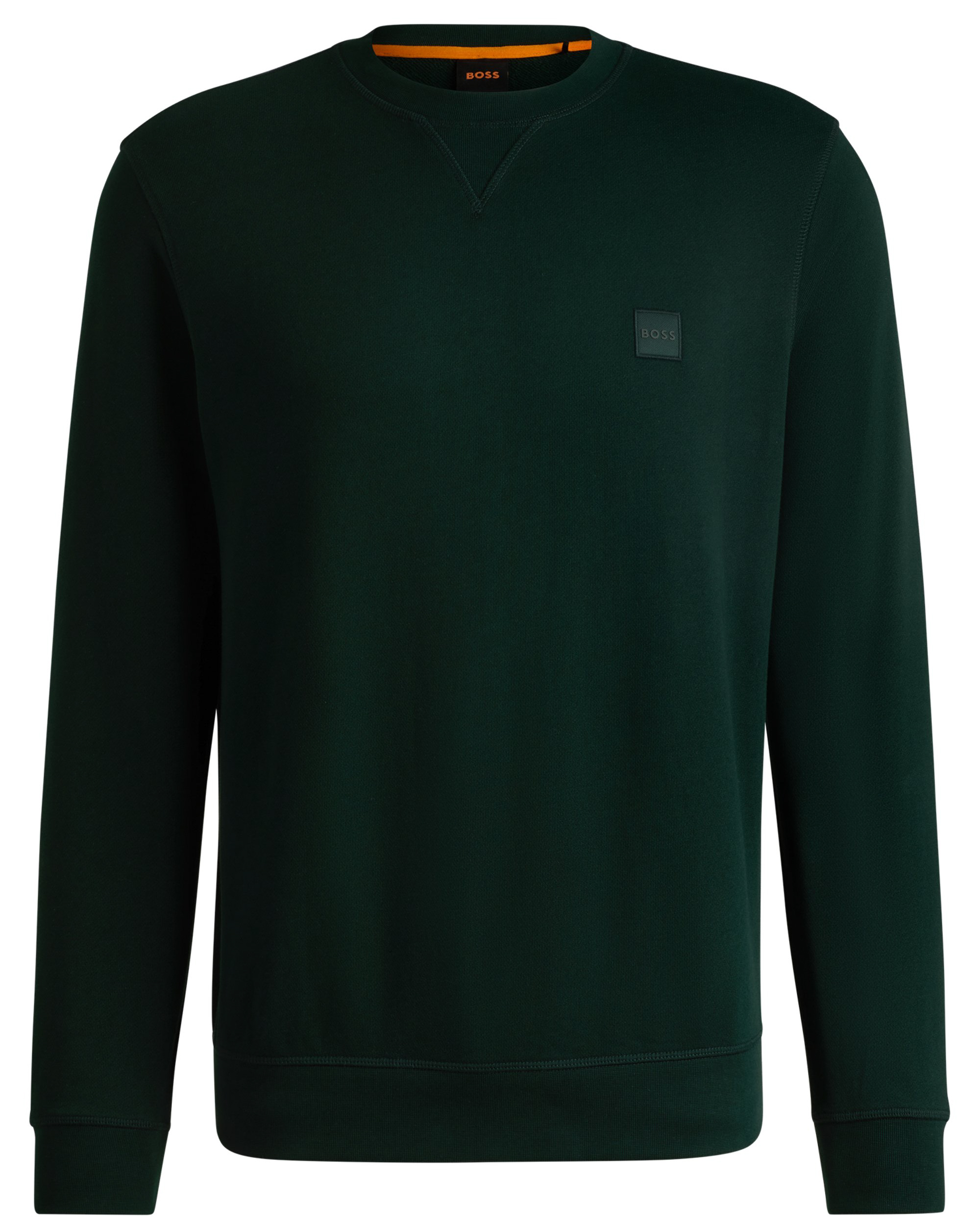 Boss Orange Casual Sweatshirt met Westart Design Green Heren