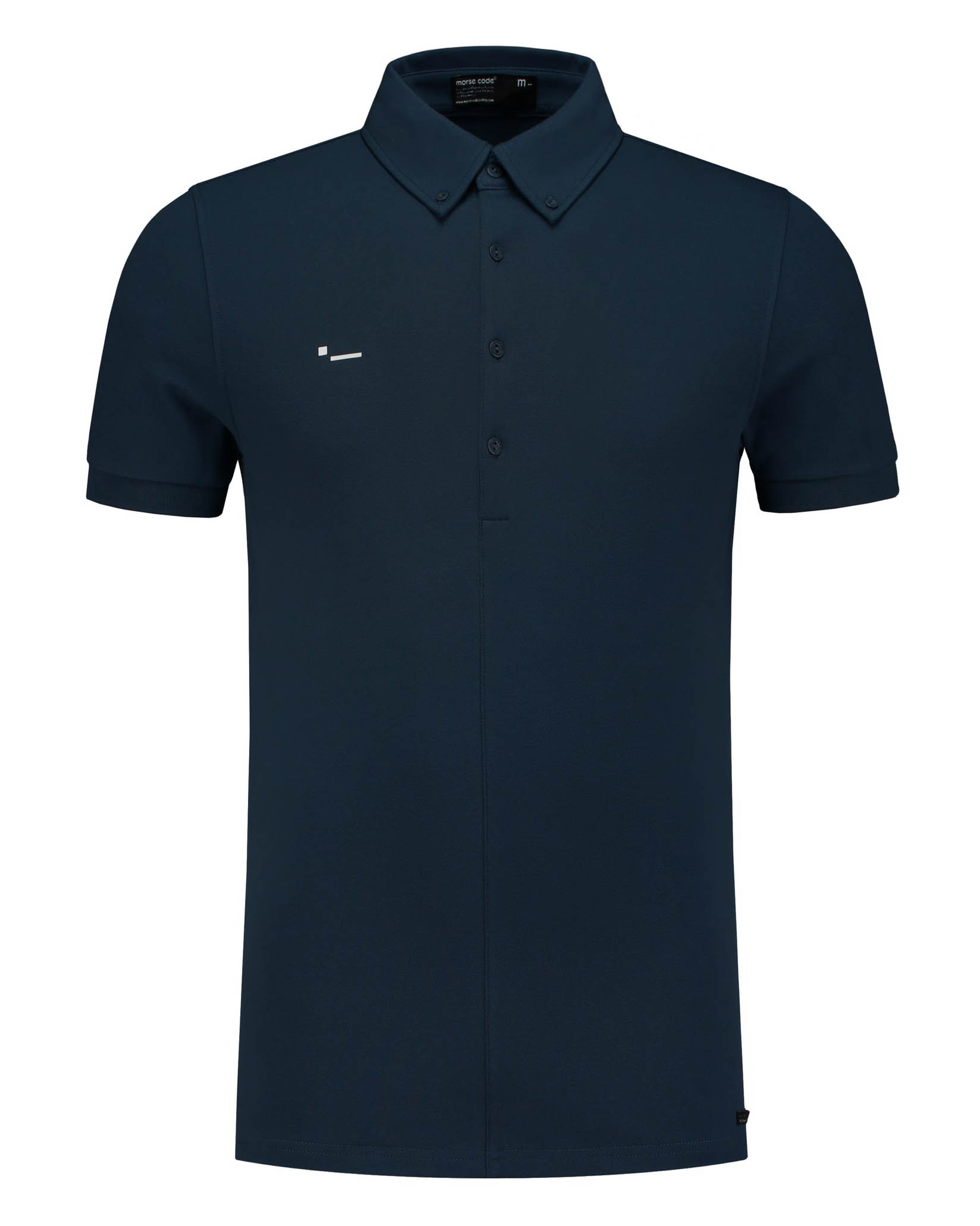 Morse code Alpha 1 Pique Heren Polo KM