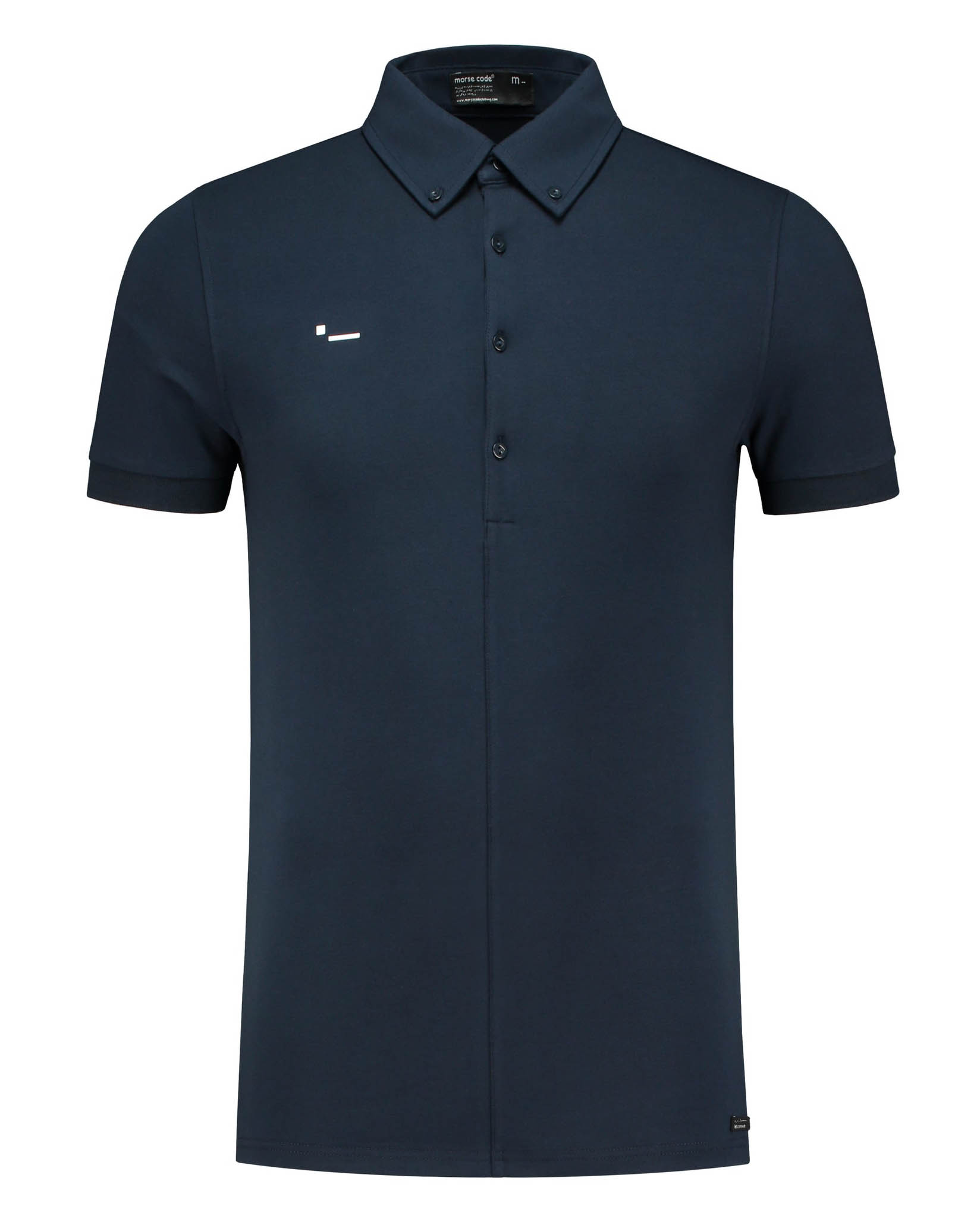 Morse code Alpha 1 Jersey Heren Polo KM