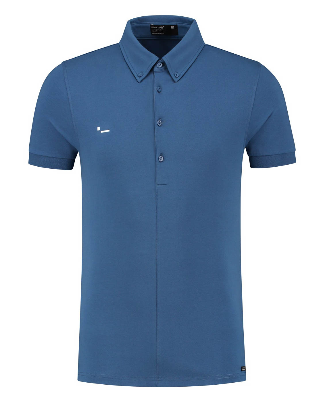 Morse code Alpha 1 Jersey Heren Polo KM