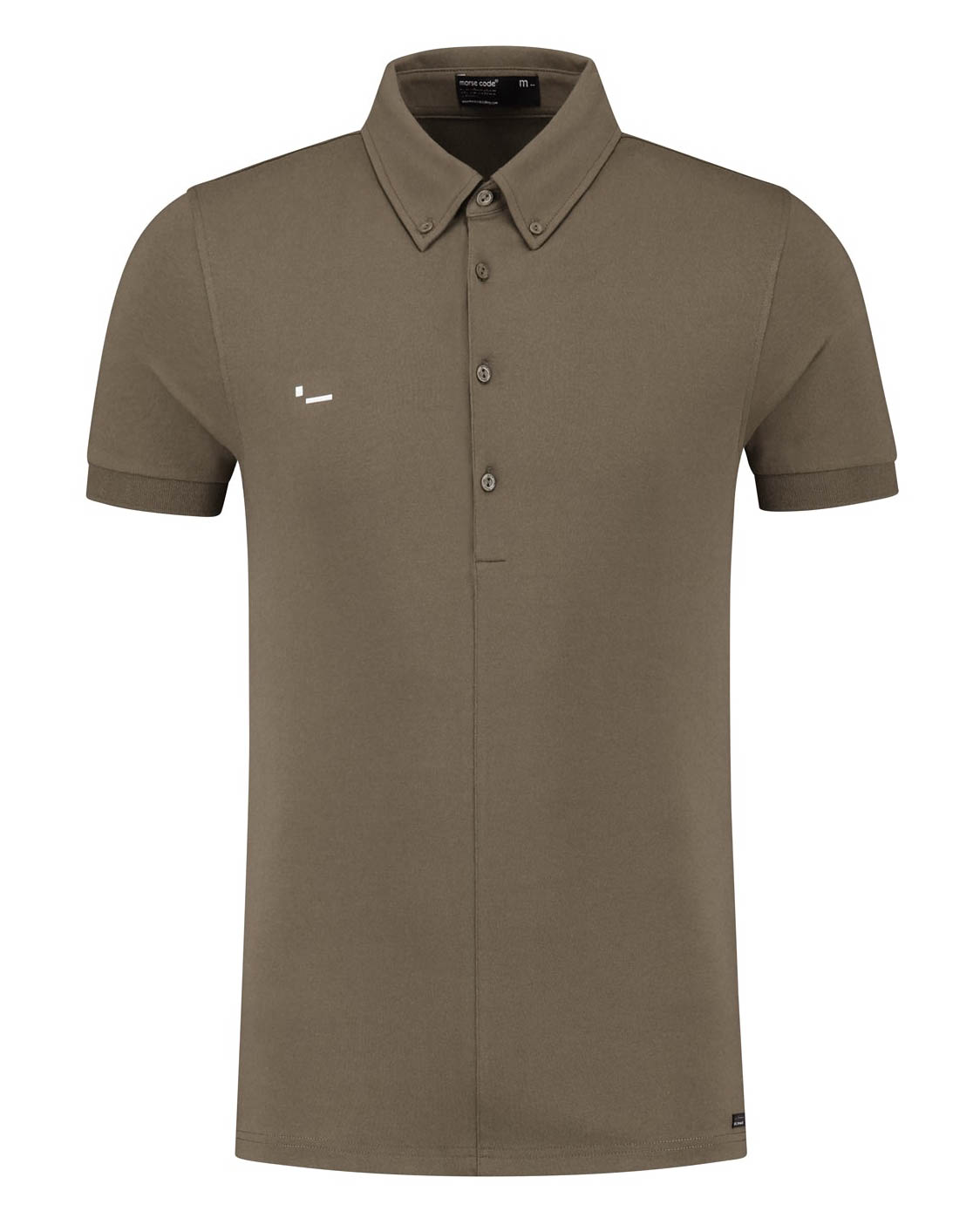 Morse code Alpha 1 Jersey Heren Polo KM