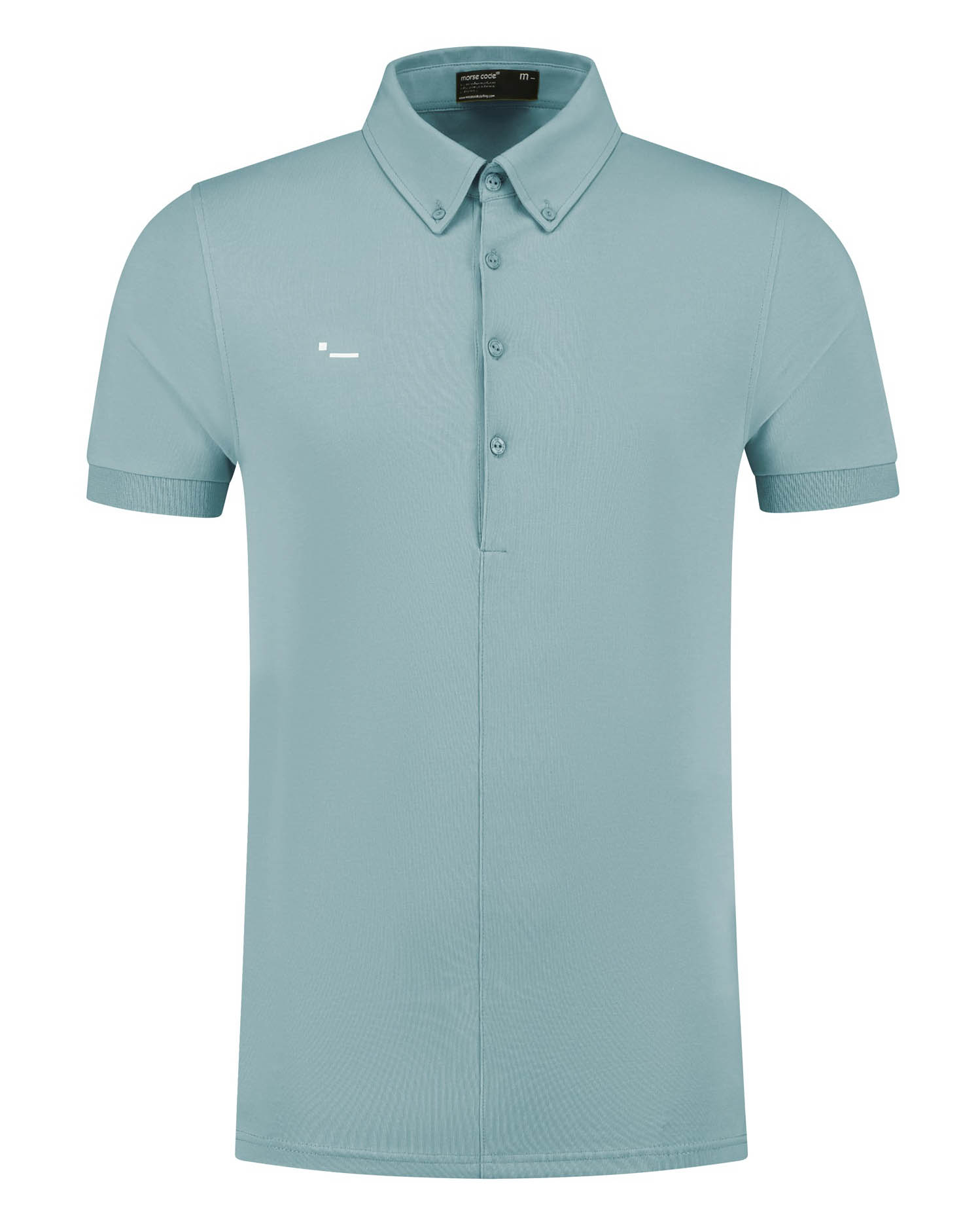 Morse code Alpha 1 Jersey Heren Polo KM