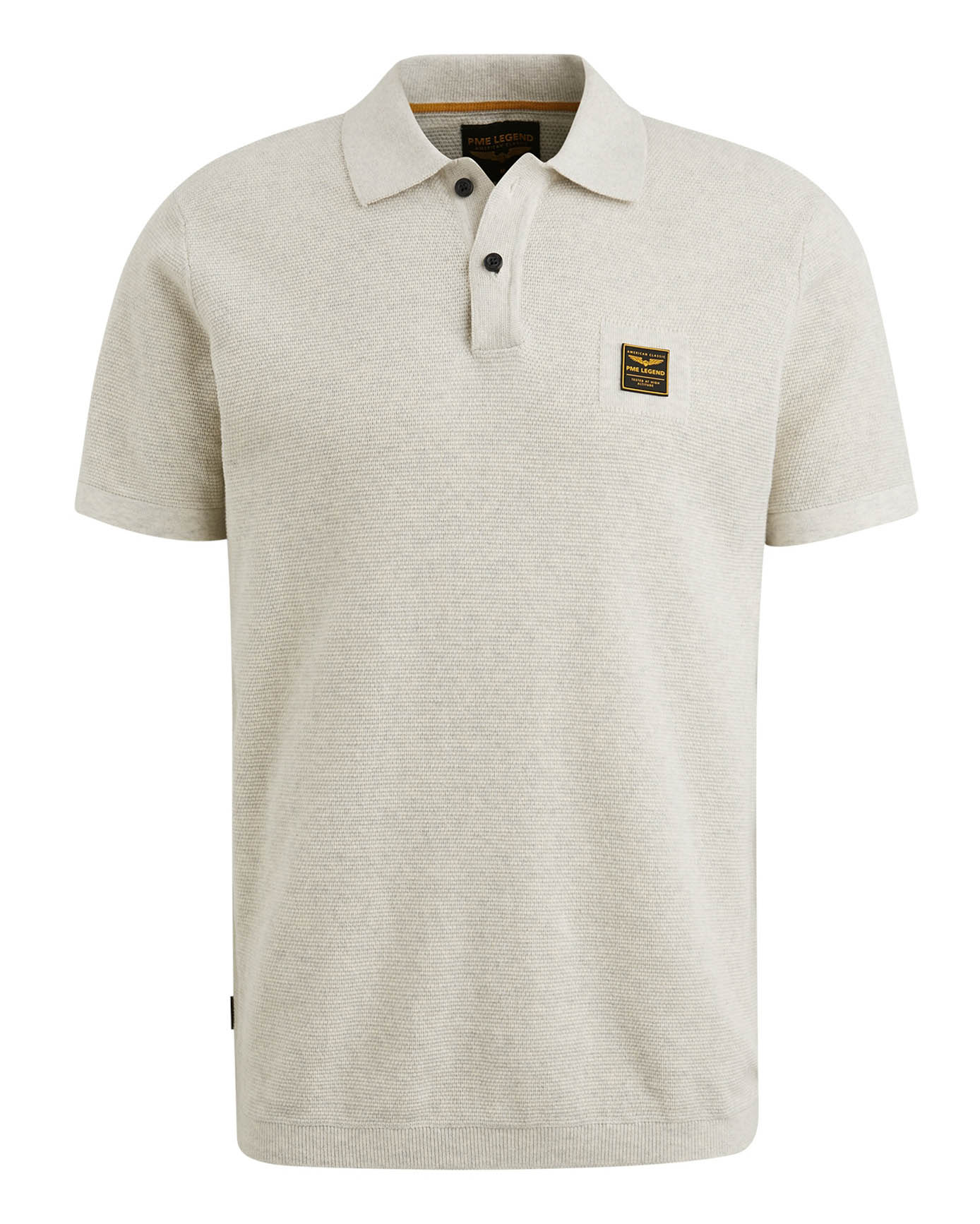 PME LEGEND Heren Polo's & T-shirts Short Sleeve Polo Cotton Wit