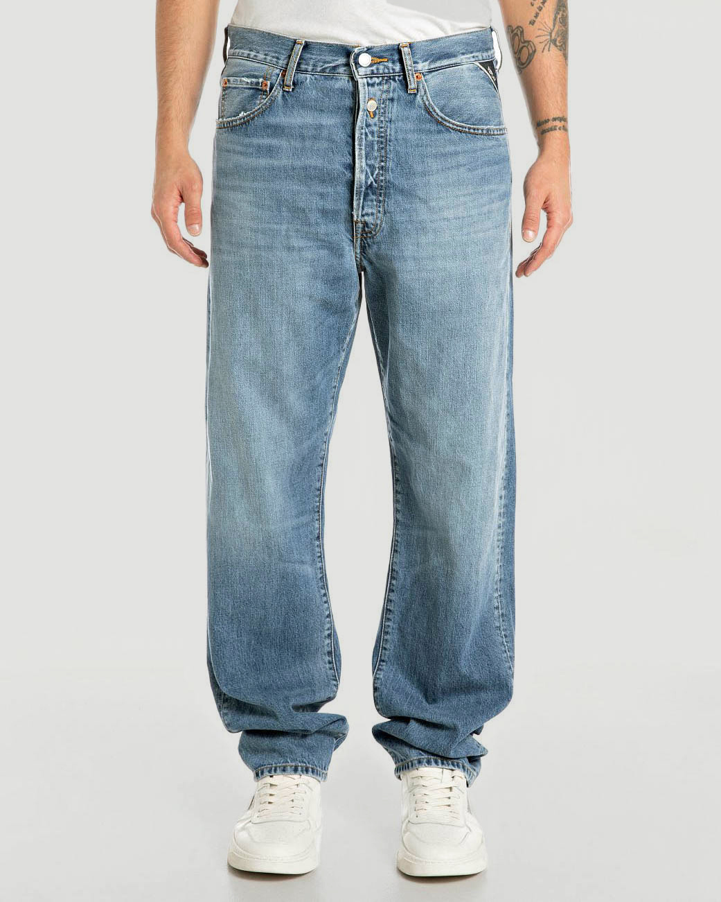 Replay Straight leg jeans in 5-pocketmodel model '901'